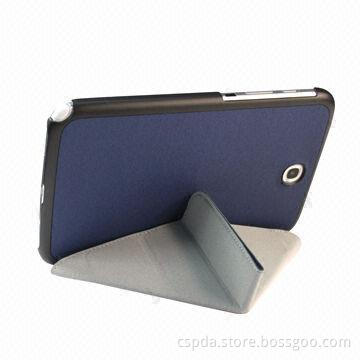 2013 New Arrival Slim Folio Book Case for Samsung Note 8.0, High-quality PU Lining